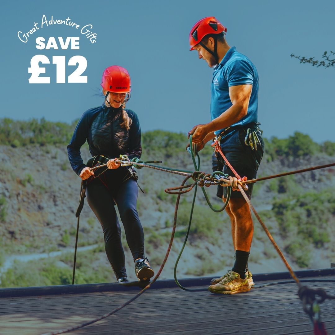 Rock Climbing or Abseiling Gift Voucher